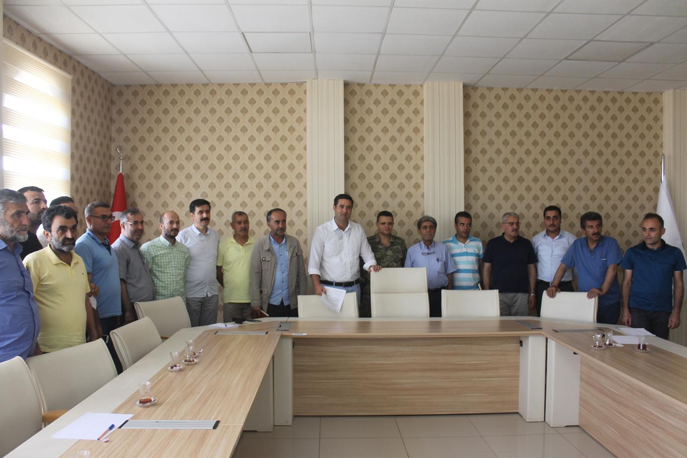 Bismil'de 15 Temmuz etkinlikleri için toplantı yapıldı